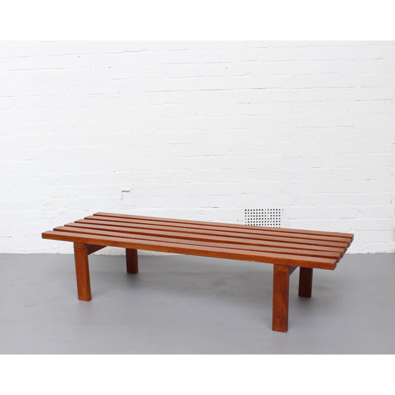 Mid-century bench in teak - 1960s