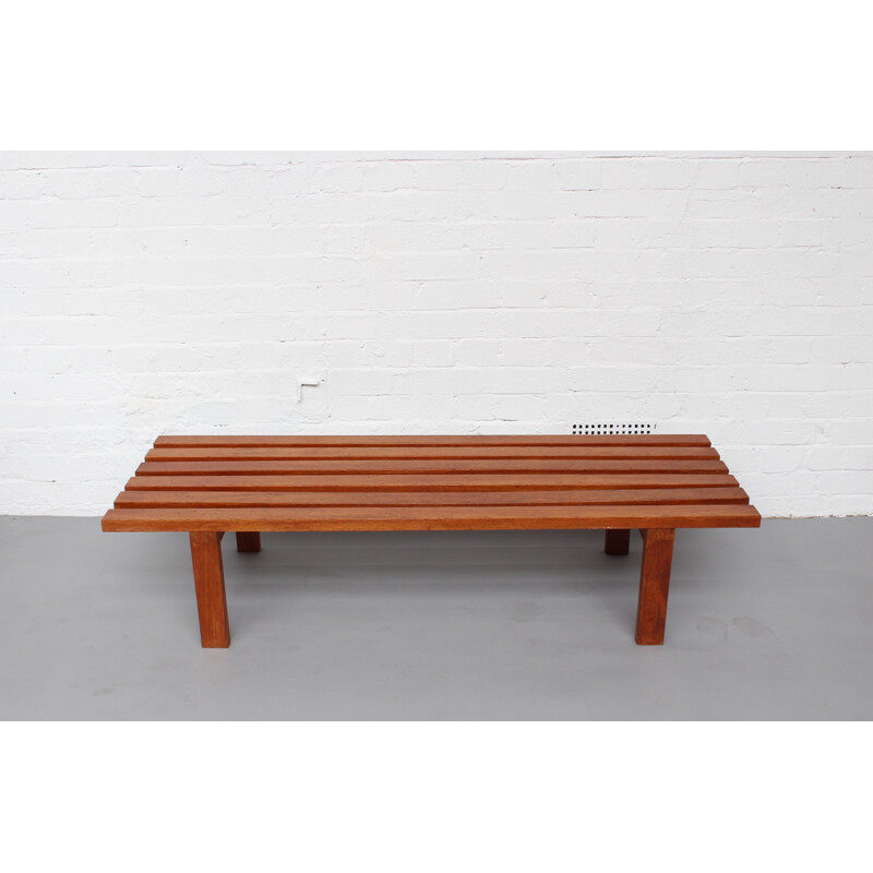 Mid-century bench in teak - 1960s