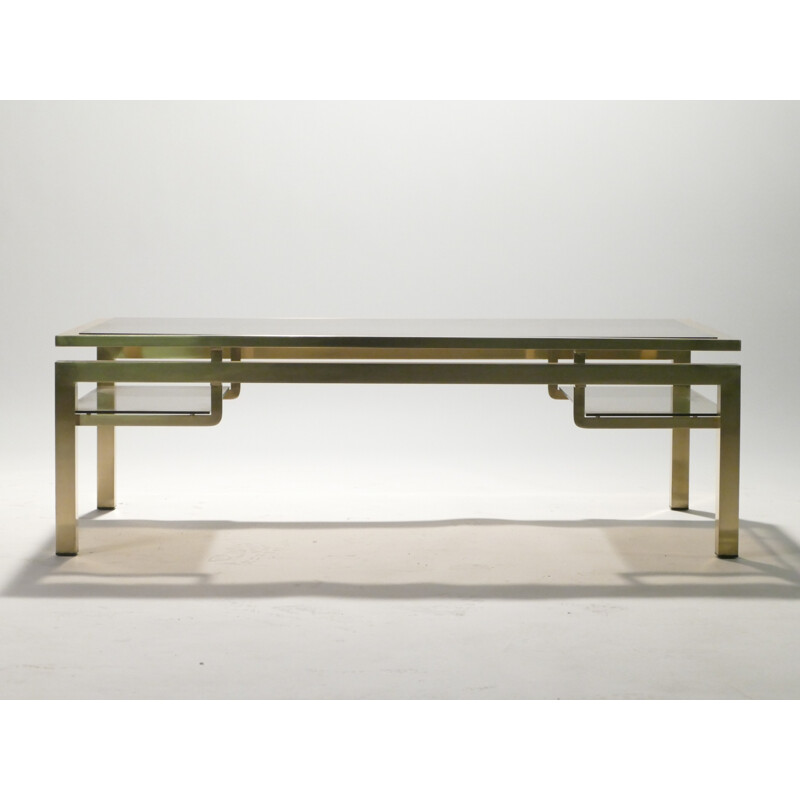 Asian inspired coffee table by Guy Lefevre for Maison Jansen - 1970s
