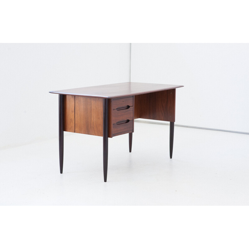 Danish mid-century rosewood desk - 1950s