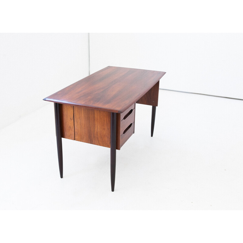 Danish mid-century rosewood desk - 1950s