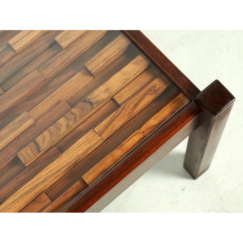 Mid-century wood coffee table by Percival Lafer - 1960s
