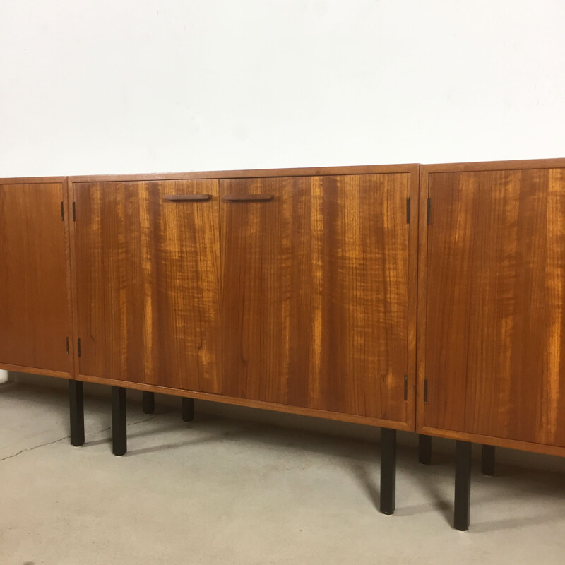 Set of 3 sideboards by Kai Kristiansen for Feldballes Mobelfabrik - 1960s