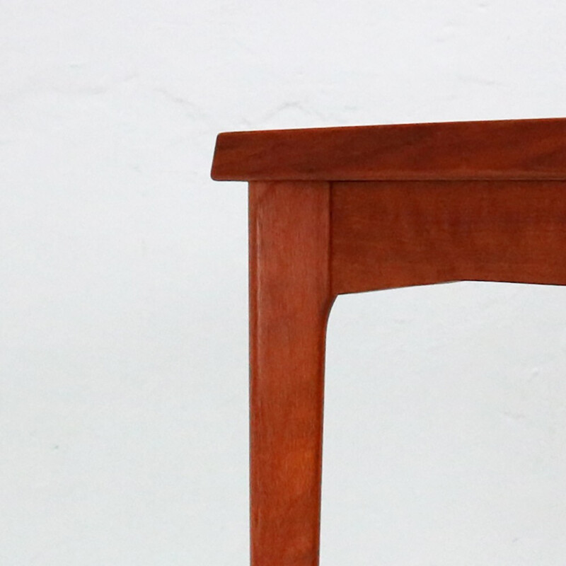 Extendible teak dining table by Henning Kjaernulf - 1960s