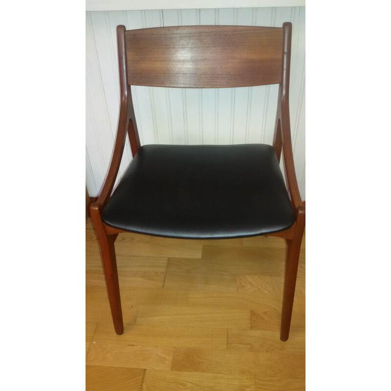 Danish teak chair by Eriksen Vestervig - 1960s