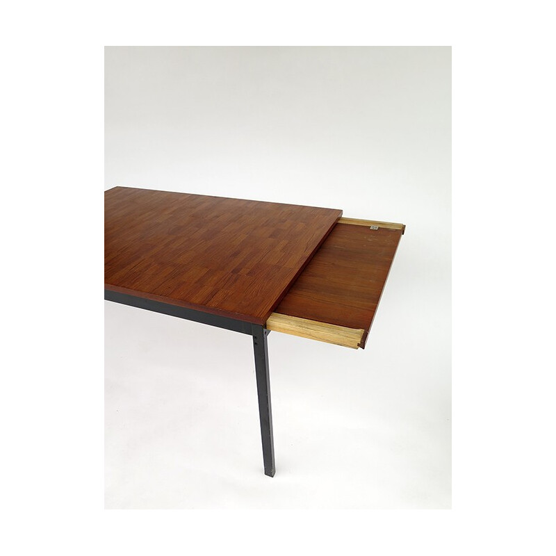 Dining table in teak, Dieter WAECKERLIN - 1960s