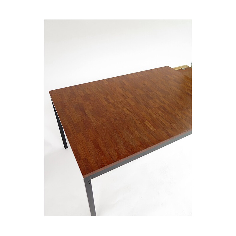 Dining table in teak, Dieter WAECKERLIN - 1960s