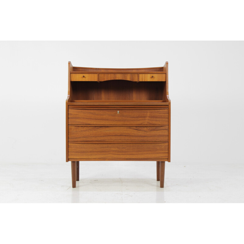 Vintage Danish teak secretary - 1960s