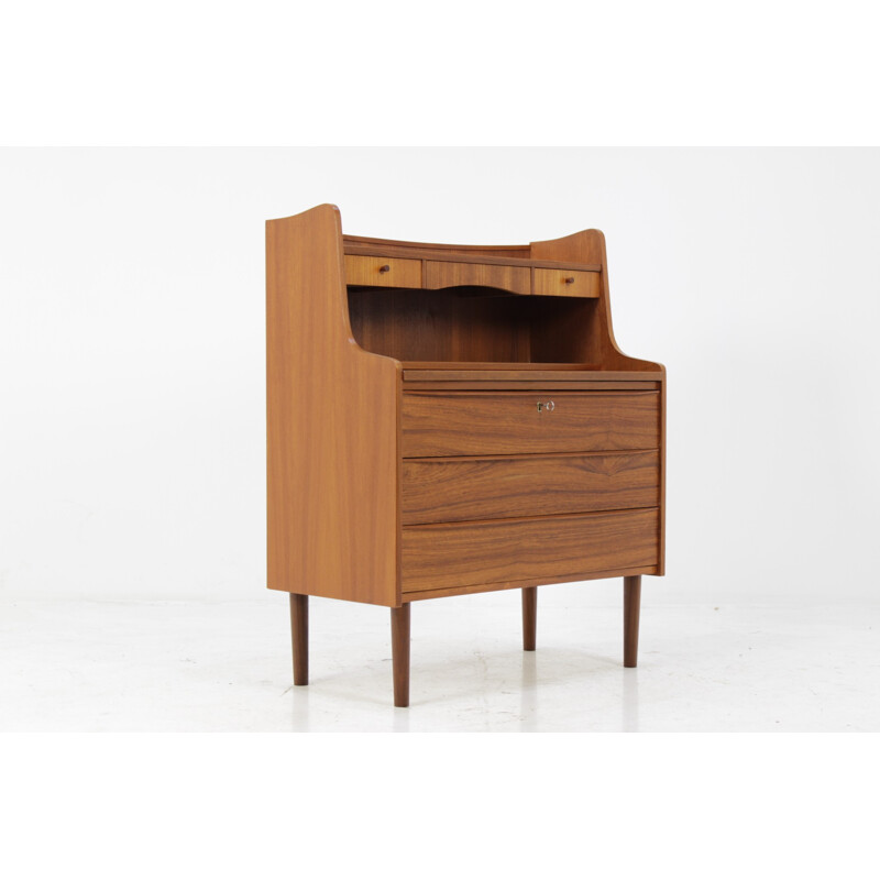 Vintage Danish teak secretary - 1960s