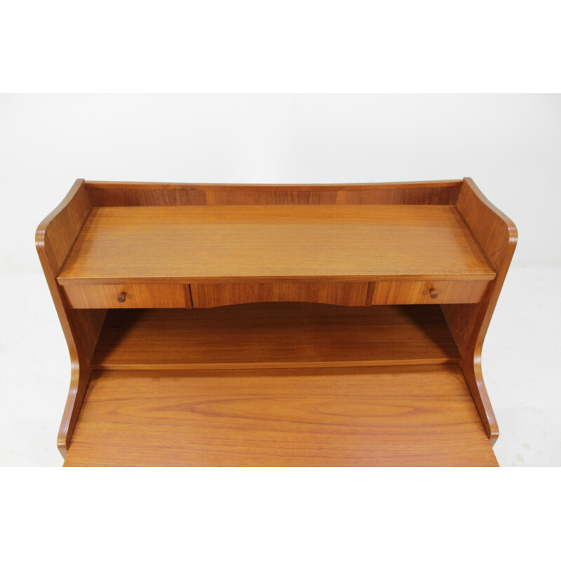 Vintage Danish teak secretary - 1960s