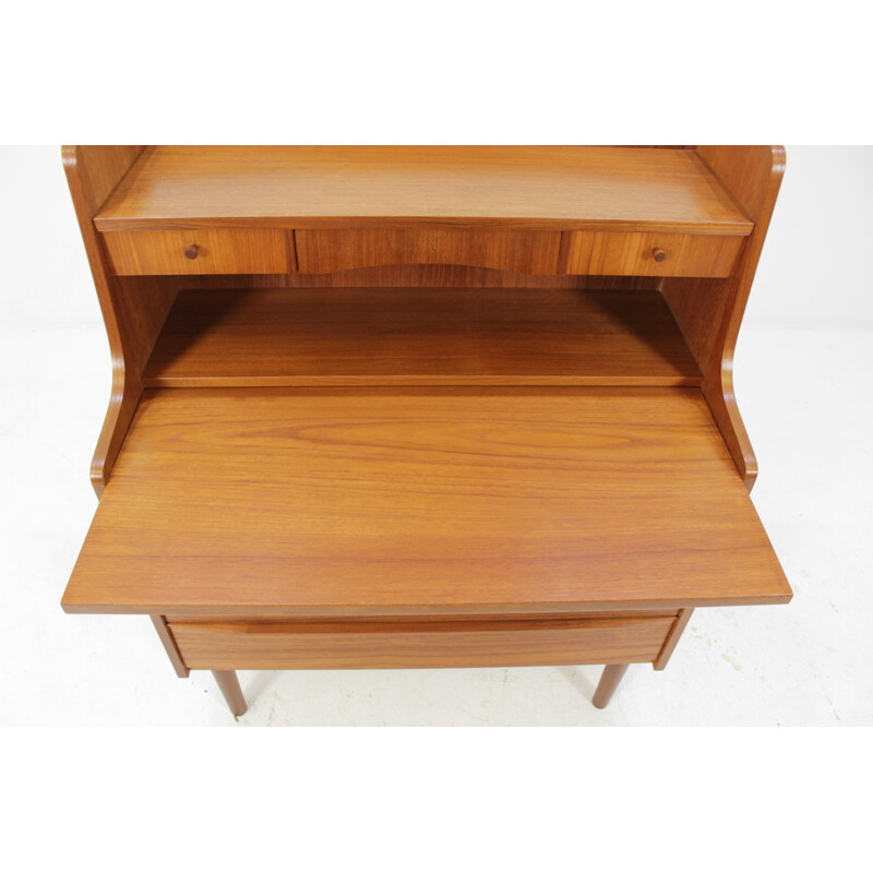 Vintage Danish teak secretary - 1960s