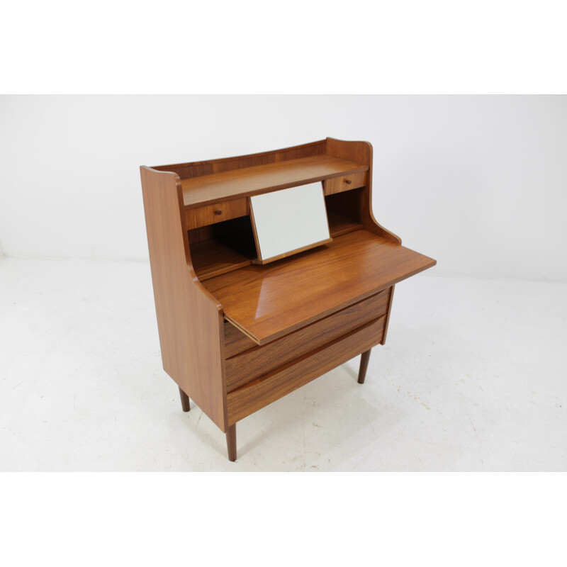 Vintage Danish teak secretary - 1960s