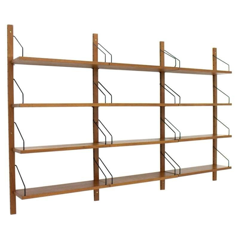 Teak Cado shelves by Poul Cadovius , Danemark - 1960s