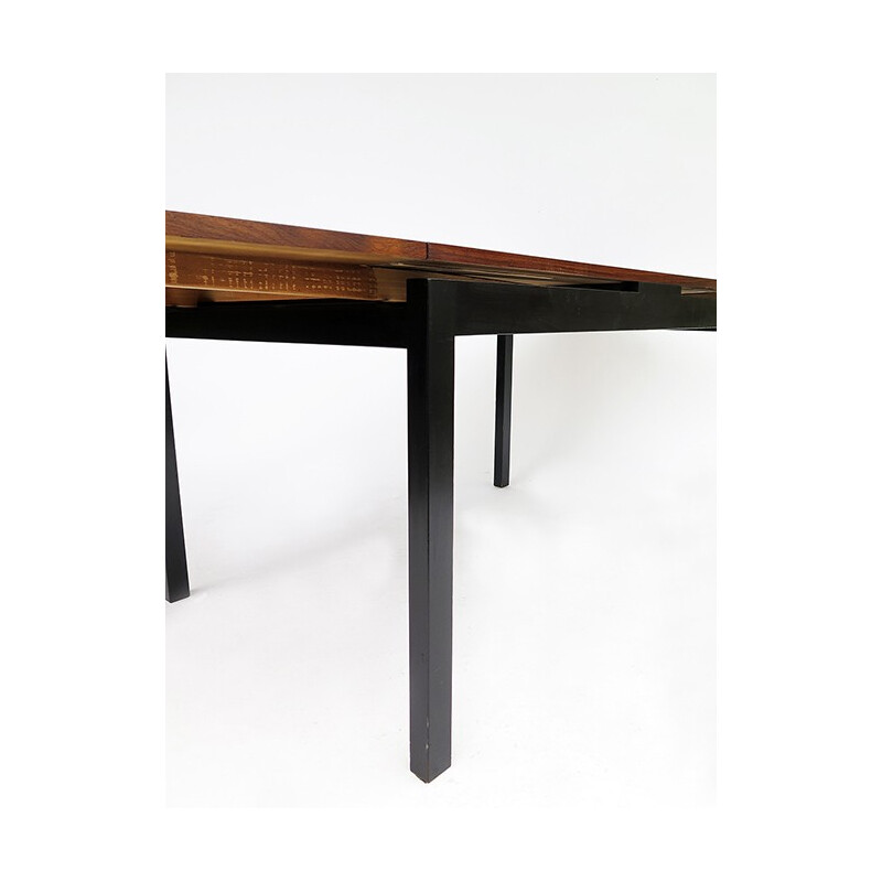 Dining table in rosewood, Willy GUHL - 1960s