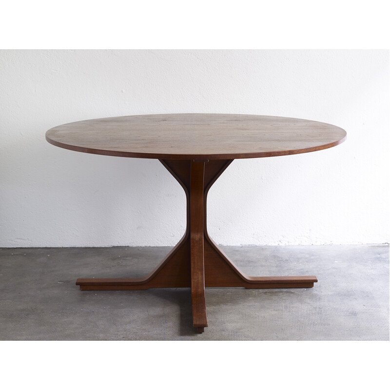 Dining table in teak model 522 by Gianfranco Frattini - 1950s