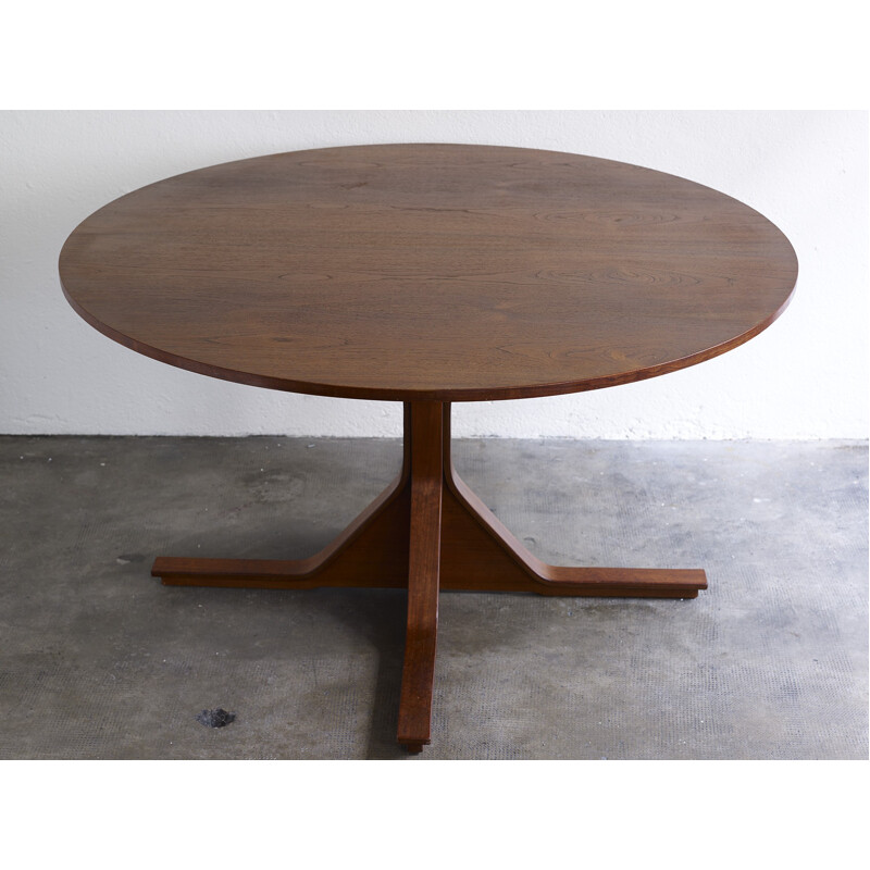 Dining table in teak model 522 by Gianfranco Frattini - 1950s