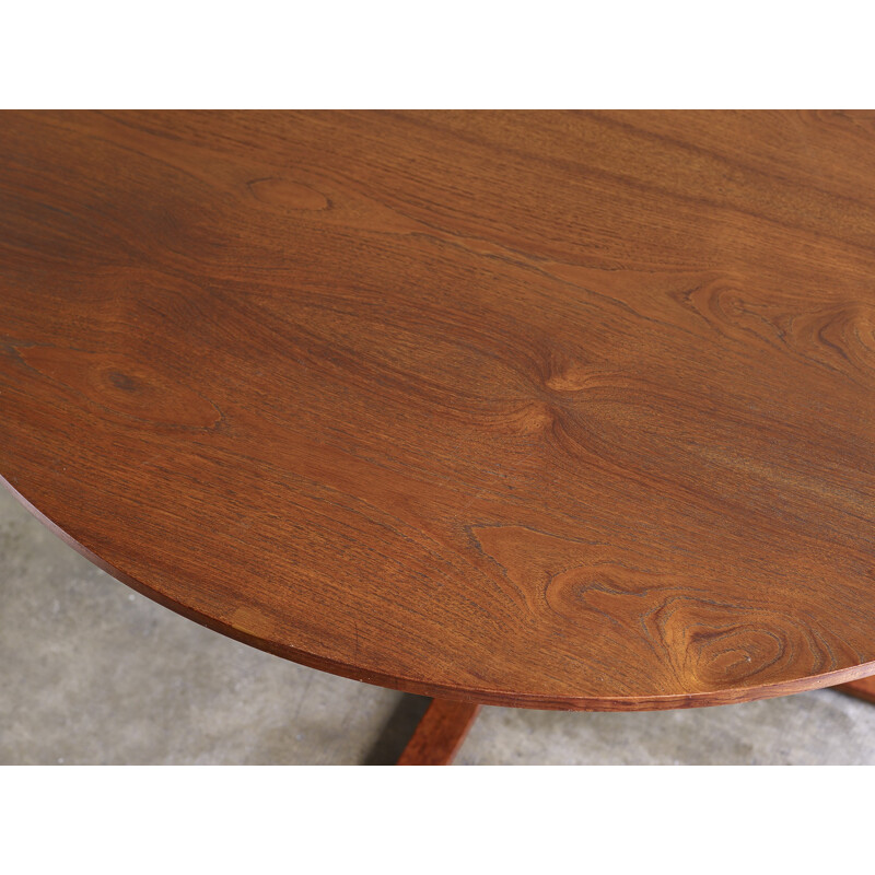 Dining table in teak model 522 by Gianfranco Frattini - 1950s