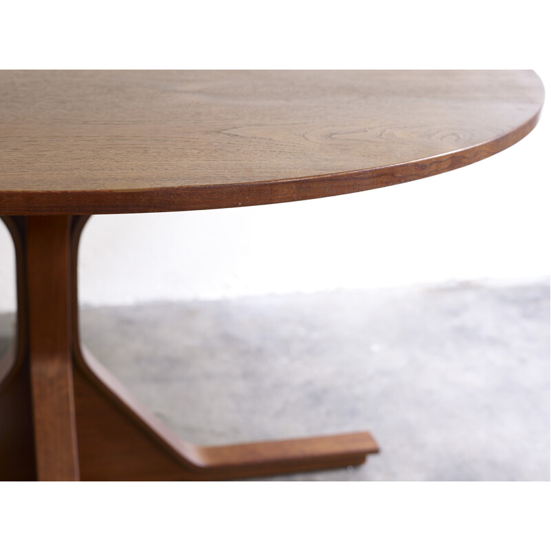 Dining table in teak model 522 by Gianfranco Frattini - 1950s