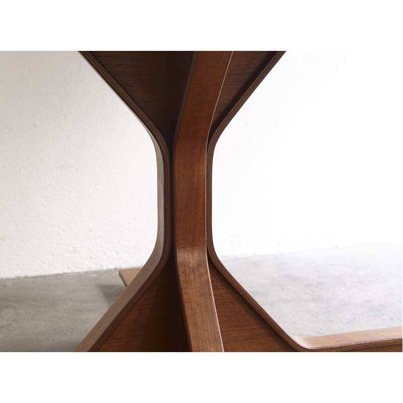 Dining table in teak model 522 by Gianfranco Frattini - 1950s