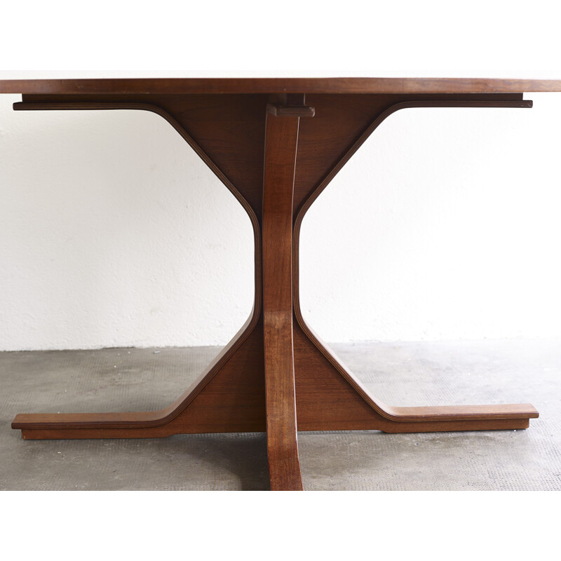 Dining table in teak model 522 by Gianfranco Frattini - 1950s