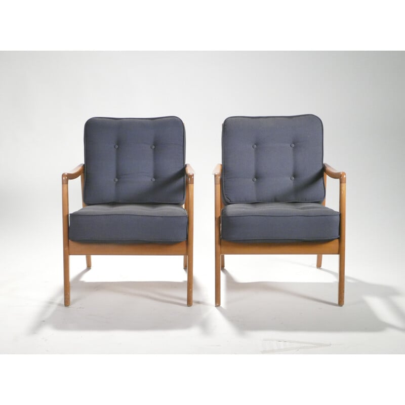 Pair of armchairs by Ole Wanscher "FD109" - 1960s