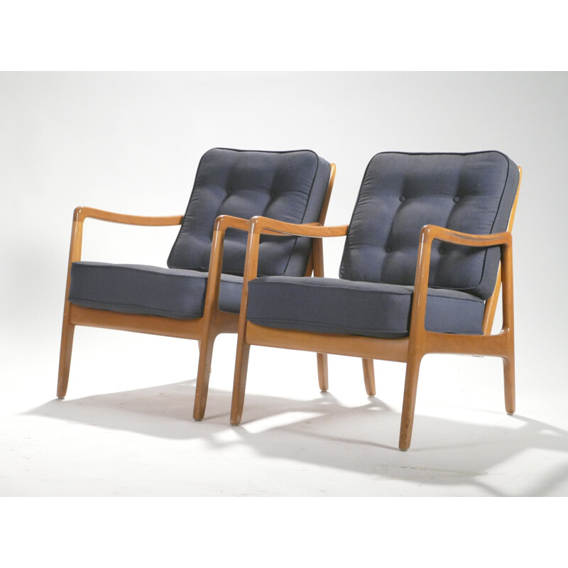 Pair of armchairs by Ole Wanscher "FD109" - 1960s