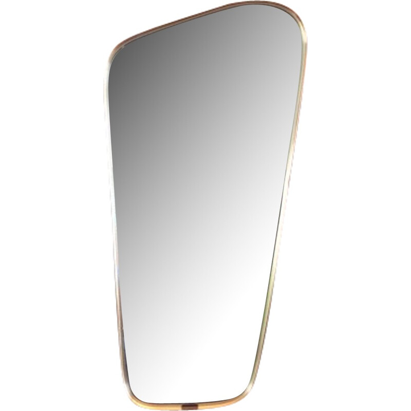 Mid-century free form mirror - 1950s