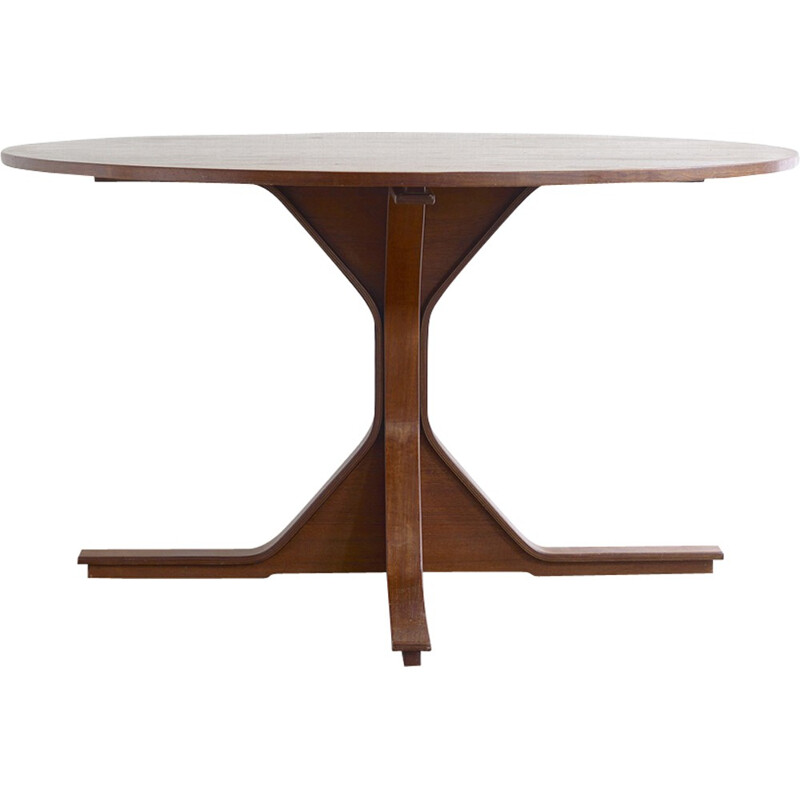 Dining table in teak model 522 by Gianfranco Frattini - 1950s