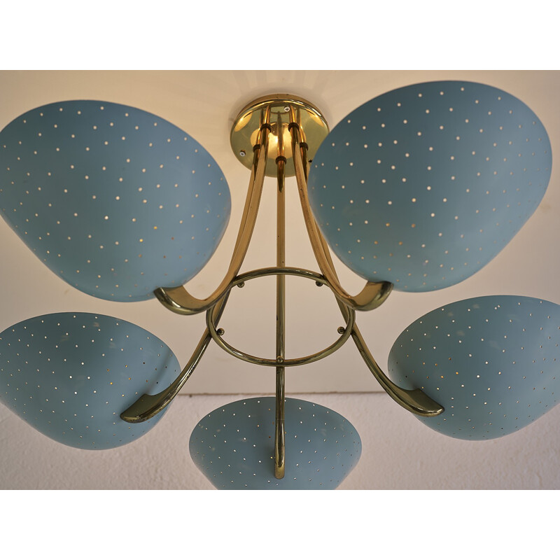 Ceiling lamp BAG Turgi, Switzerland - 1950s