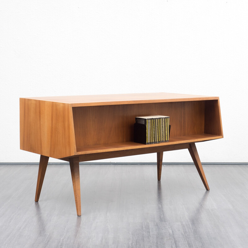 Mid-century walnut desk by Franz Ehrlich for VEB Deutsche - 1950s