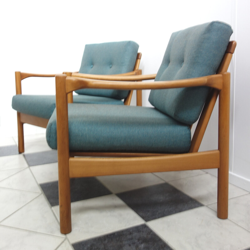 Pair of Stella armchairs by Walter Knoll - 1960s