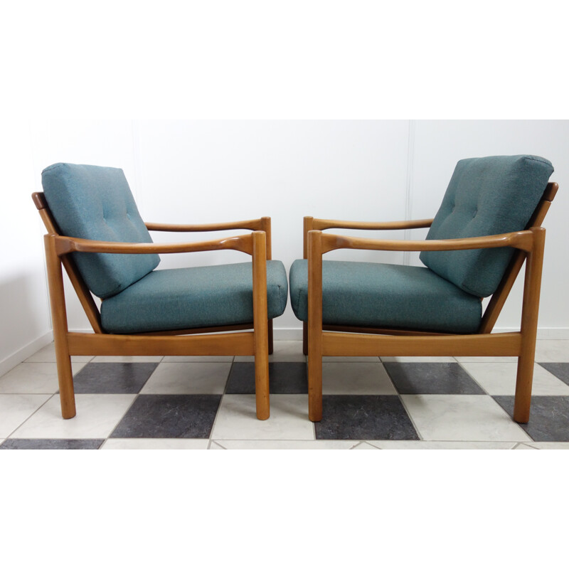 Pair of Stella armchairs by Walter Knoll - 1960s