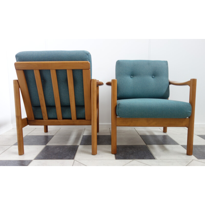 Pair of Stella armchairs by Walter Knoll - 1960s