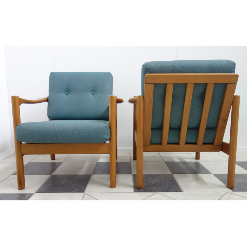 Pair of Stella armchairs by Walter Knoll - 1960s