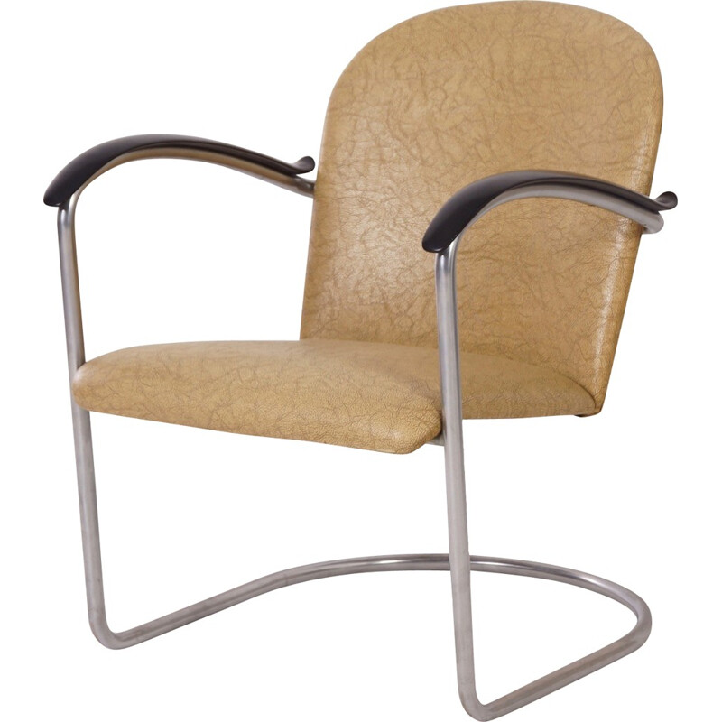 Vintage armchair 414 by W.H. Gispen for Gispen, 1960