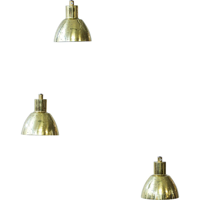 Set of 3 Flora pendant lamps by Hans-Agne Jakobsson - 1960s