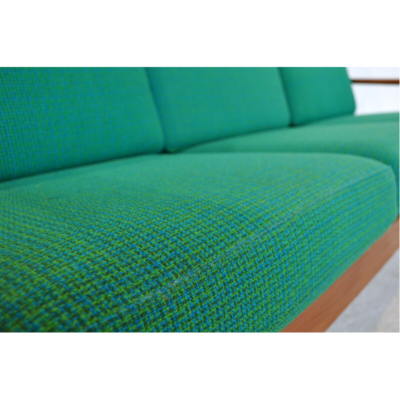 3 seater sofa "563" in teak, Hand OLSEN - 1960s