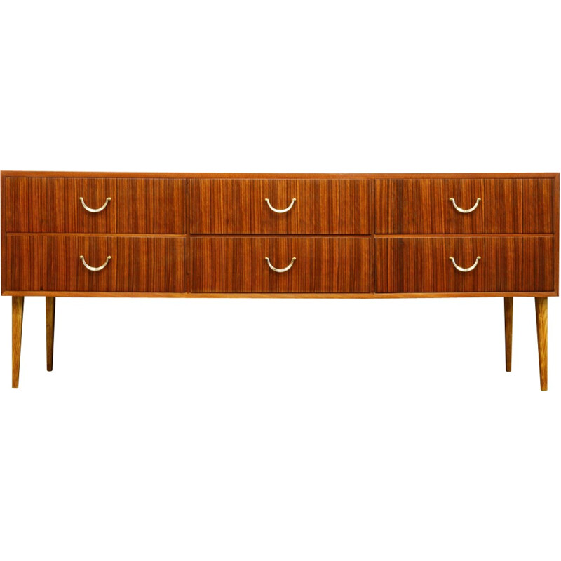 Vintage teak chest of drawers by Meredew Furniture - 1960s