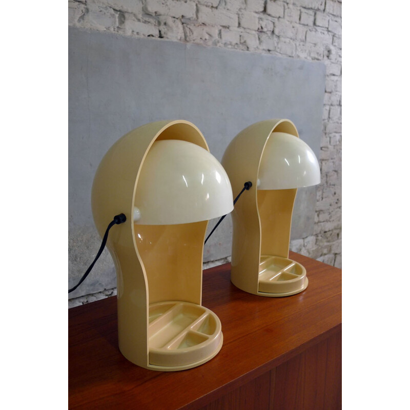 Pair of lamps by Vico Magistretti for Artemide - 1960s