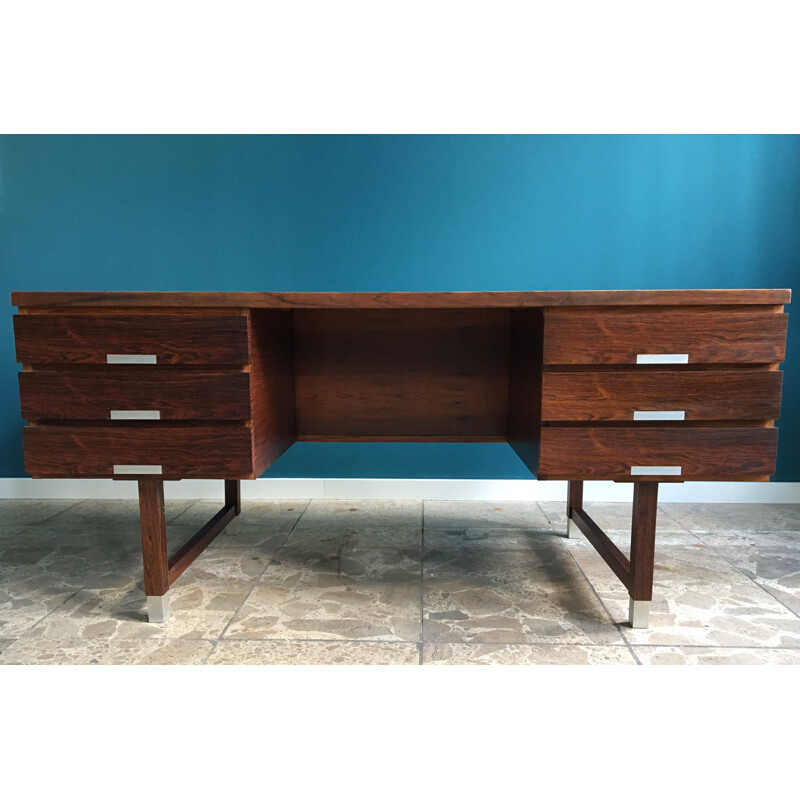 Mid-Century rosewood "EP401" desk by Kai Kristiansen - 1960s