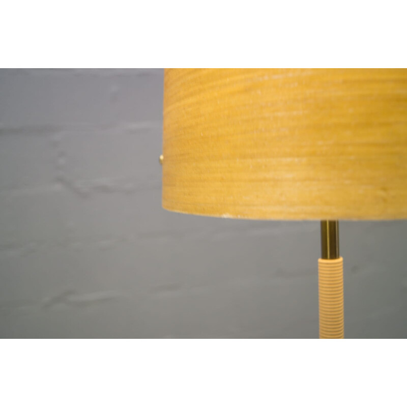 Brass Tripod Floor Lamp by Kalmar - 1950s