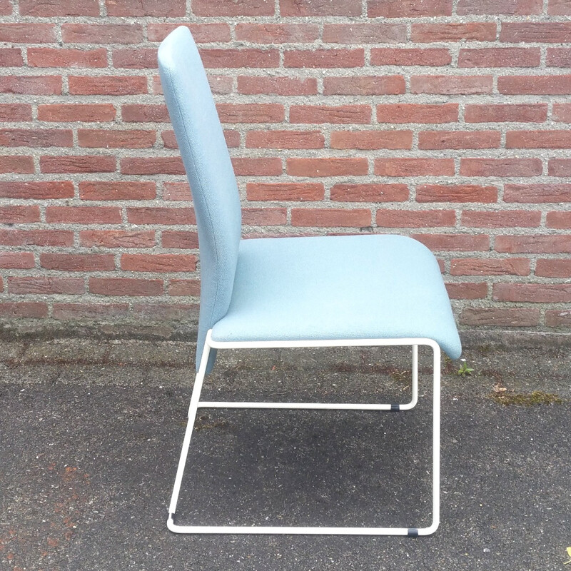 Set of 8 minimalist dining chairs by Walter Antonis - 1960