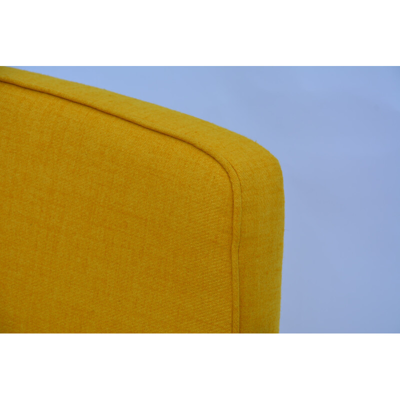 Vintage Warsaw yellow armchair - 1960