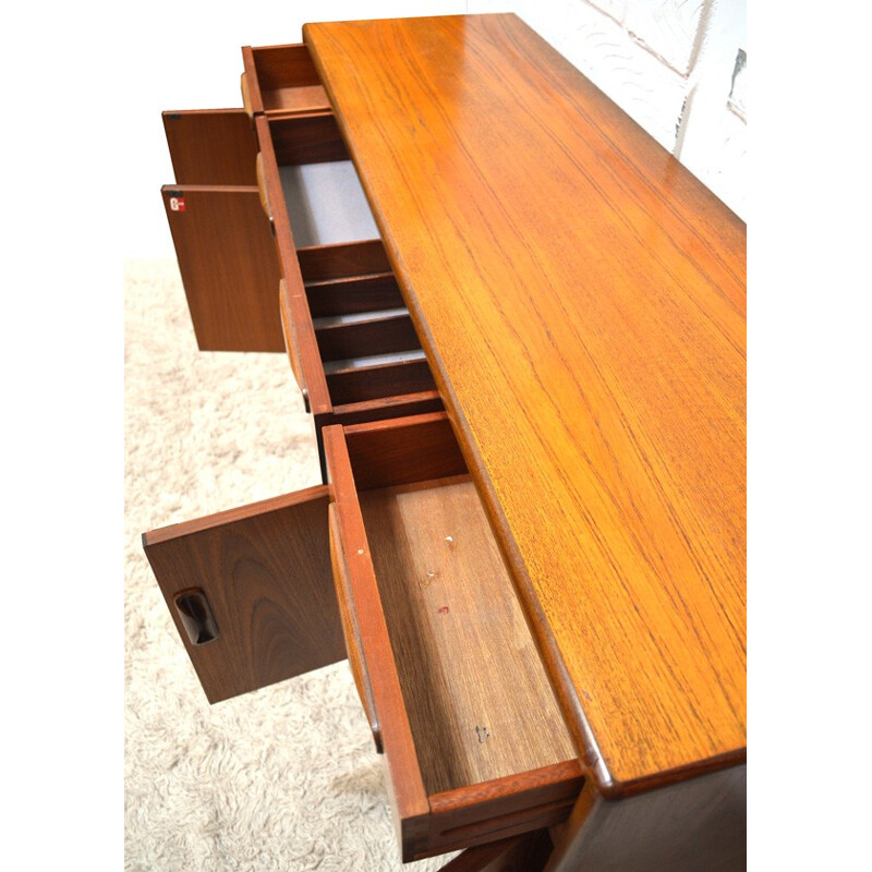 "Fresco" sideboard in teak, Victor WILKINS - 1960s