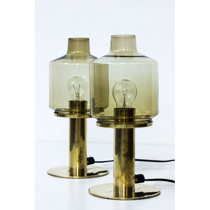 Paire de lampes B102 de Hans-Agne Jakobsson - 1960