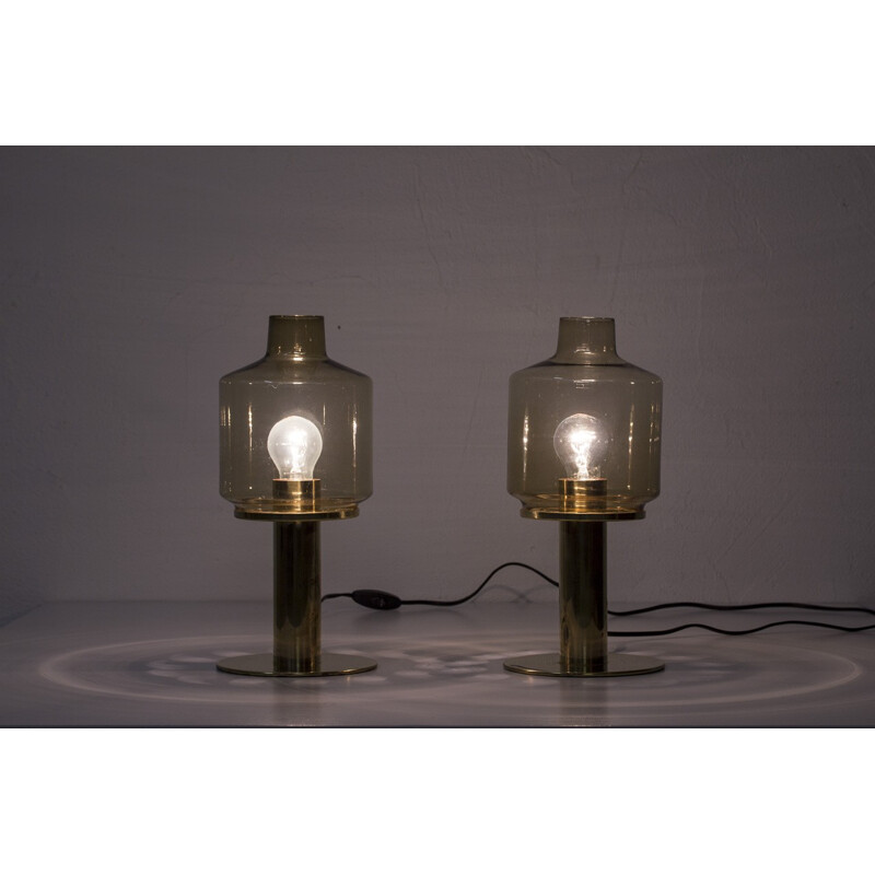 Pair of B102 lamps by Hans-Agne Jakobsson - 1960s