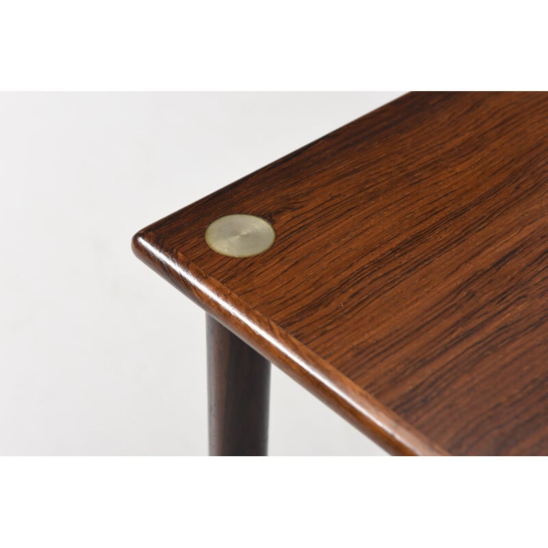 Pair of rosewood side tables by Georg Petersens for GP Farum - 1960s