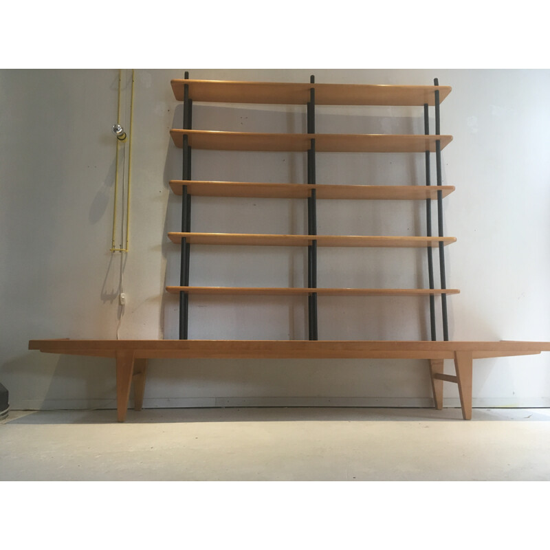 Vintage Shelving Unit by Willem Lutjens for Gouda den Boer - 1960s