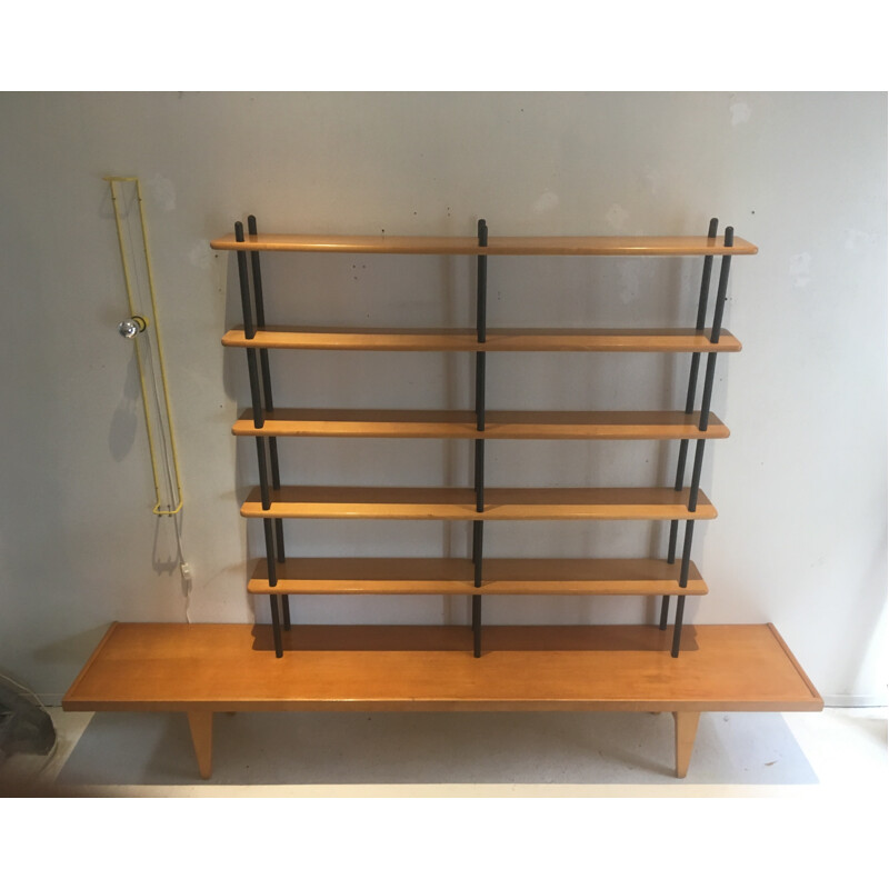 Vintage Shelving Unit by Willem Lutjens for Gouda den Boer - 1960s