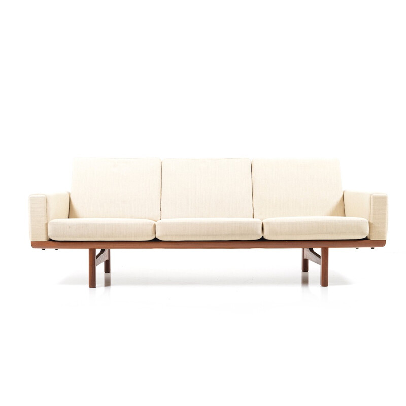 Vintage Danish Teak "GE-236" Sofa by Hans Wegner for Getama - 1950s